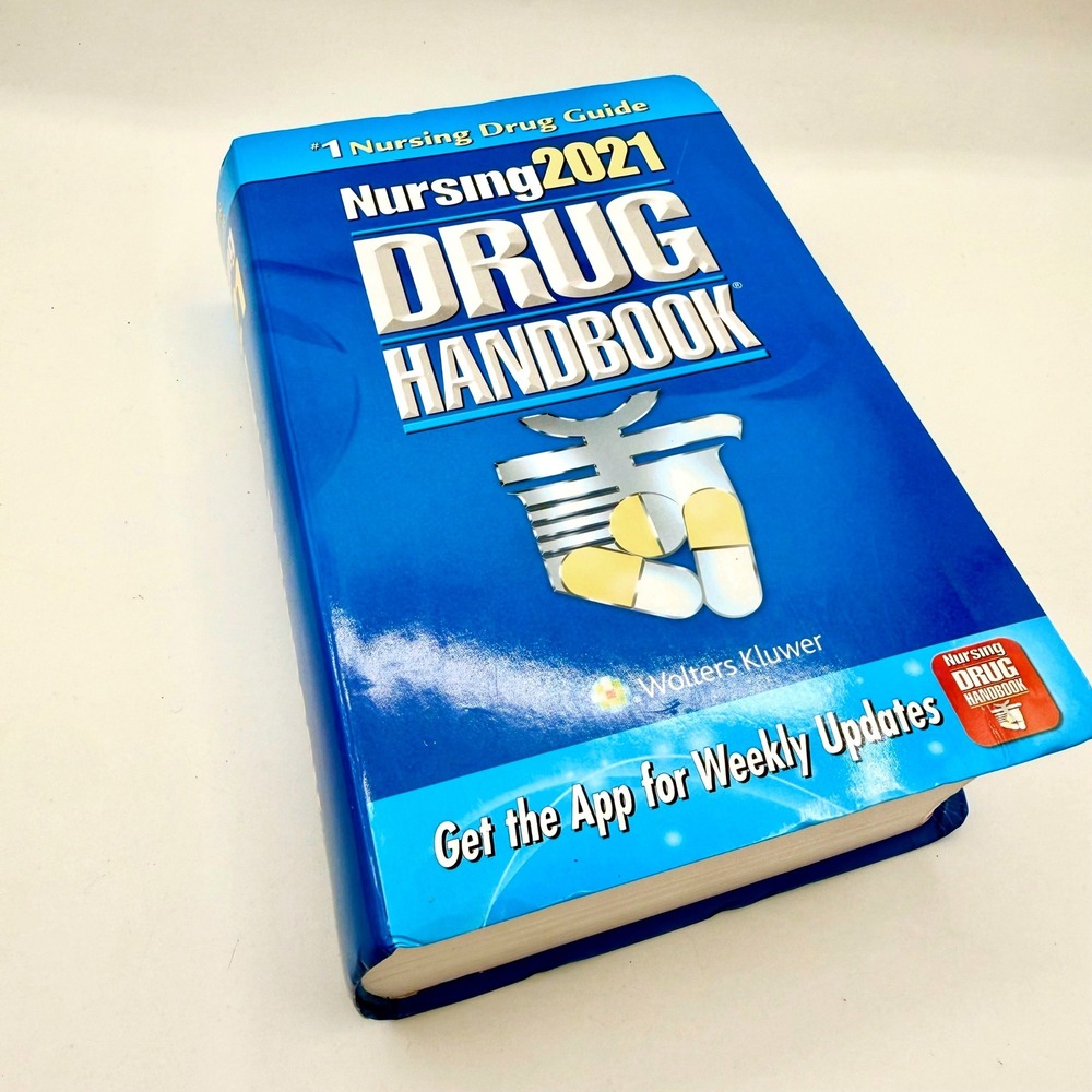 Nursing 2021 Drug Handbook Wolters Kluwer 41st Edition Nursing Drug Guide Book